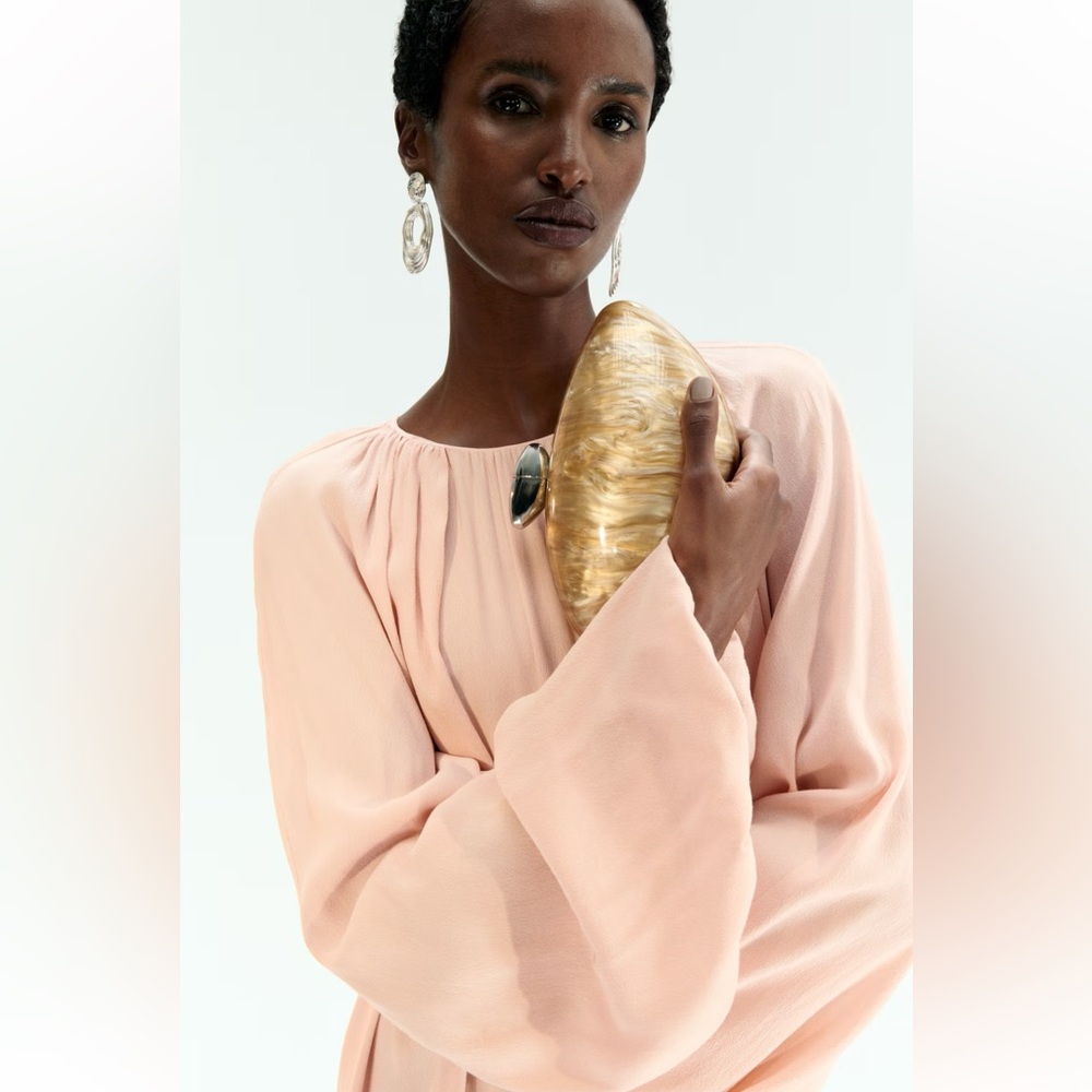 New H&M Draped Maxi Dress - Picture 3 of 5